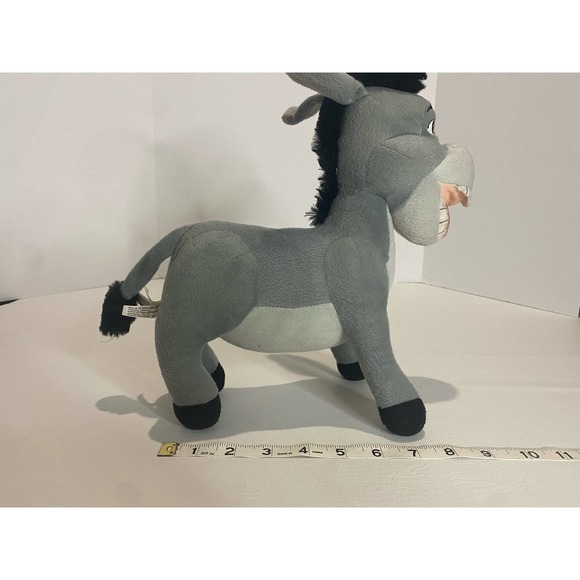 Donkey From Shrek Dreamworks Plush Stuffed Animal 11” Toy Factory - Picture 3 of 6